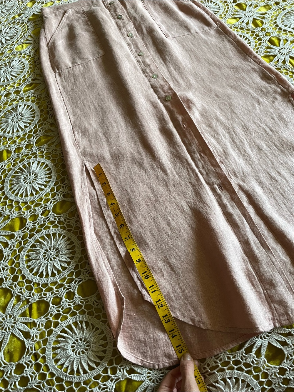 Linen maxi skirt - Picture 7 of 10